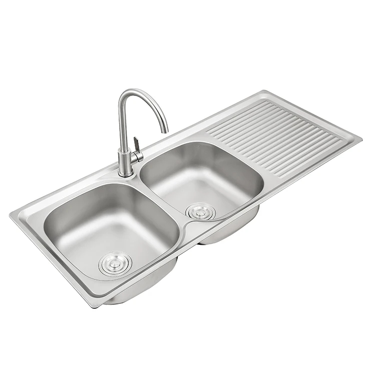 Double Cabin Sink with Tray